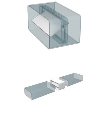 Соединитель с обратным клапаном пластик, 60мм х 204мм - ТМ VE