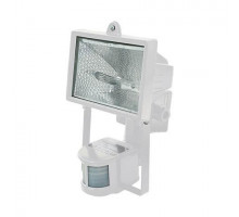 Прожектор с датчиком движения 140гр. (белый) (500W R7S) IP44 - HL105 white