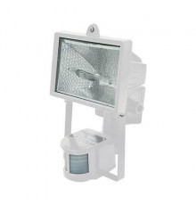 Прожектор с датчиком движения 140гр. (белый) (500W R7S) IP44 - HL105 white