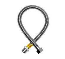 Газовый шланг нержавеющий 1/2" м/м 30 см