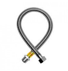 Газовый шланг нержавеющий 1/2" м/м 30 см