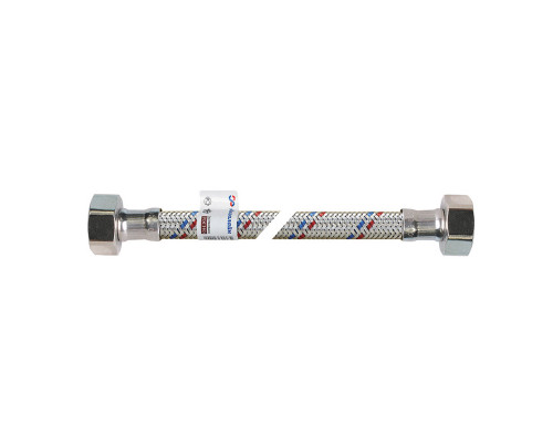 Гибкая подводка для воды ВВ F1/2" - F1/2" 1000мм ТМ ECO FIX