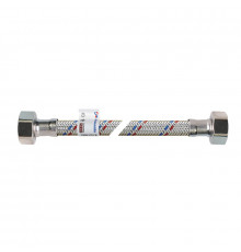 Гибкая подводка для воды ВВ F1/2" - F1/2" 800мм ТМ ECO FIX