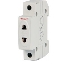 Розетка на DIN- рейку e.socket.stand.din, 230В -TM E.Next