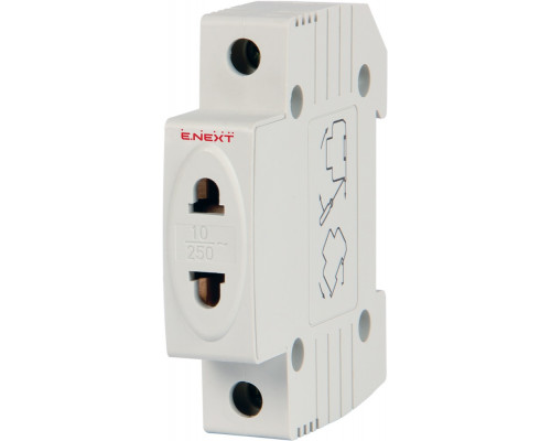 Розетка на DIN- рейку e.socket.stand.din, 230В -TM E.Next