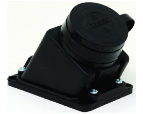 Розетка настенная угл. (каучук) 2Р+Е, 16А, 220-240V (уп.16шт.) -T-Plast Розетка настенная угл. (каучук) 2Р+Е, 16А, 220-240V (уп.16шт.) -T-Plast