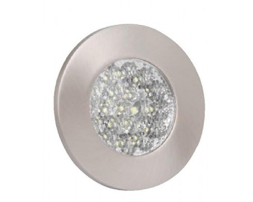 Светильник мебельный точечный круг  LED 2W 96Lm 6400K (мат.хром) 220-240V IP20-HL761L Светильник мебельный точечный круг  LED 2W 96Lm 6400K (мат.хром) 220-240V IP20-HL761L