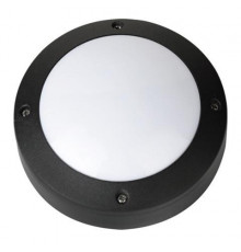 Светильник наклад. LED круглый д.220мм (черный)  12W/855Lm/4000K/220-240V/IP54