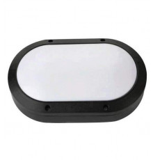 Светильник наклад. LED овал (черный)  8W/515Lm/4000K/220-240V/IP54
