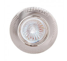 Светильник пот-ый точеч. (мат/хром) (MR16 50W G5.3/G6.35) IP20 -HL797