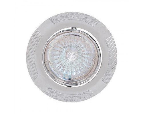 Светильник пот-ый точеч. (хром) (MR16 50W G5.3/G6.35) IP20 -HL797 ЭРС