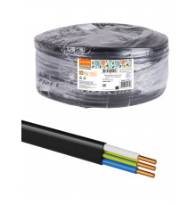 Провод ВВГмб-П нг(А)-LS 3х4,0мм 220/380 (100м.п.)