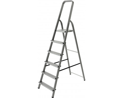 Стремянка стальная NV1150 6 ступени (нагр.150кг; рабочая высота 3,26м) - ТМ НоваяВысота Стремянка стальная NV1150 6 ступени (нагр.150кг; рабочая высота 3,26м) - ТМ НоваяВысота
