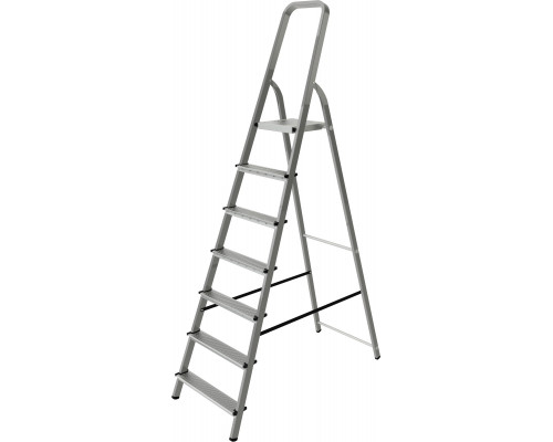 Стремянка стальная NV1150 7 ступени (нагр.150кг; рабочая высота 3,48м) - ТМ НоваяВысота Стремянка стальная NV1150 7 ступени (нагр.150кг; рабочая высота 3,48м) - ТМ НоваяВысота