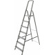 Стремянка стальная NV1150 7 ступени (нагр.150кг; рабочая высота 3,48м) - ТМ НоваяВысота