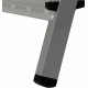 Стремянка стальная NV1150 8 ступени (нагр.150кг; рабочая высота 3,70м) - ТМ НоваяВысота
