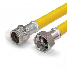 Газовый шланг НВ M1/2" - F1/2" 800мм, с полиэфирной нитью ТМ Valfex