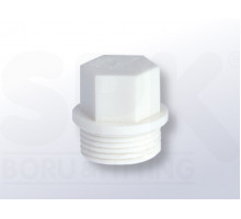 Заглушка резьбовая D 20х1/2 * (100; 400) ТМ SPK