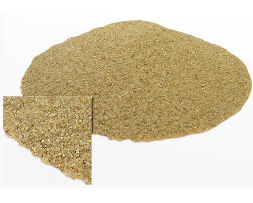 Кварцевый песок 0,6-1,2мм (меш. 25кг) Кварцевый песок 0,6-1,2мм (меш. 25кг)