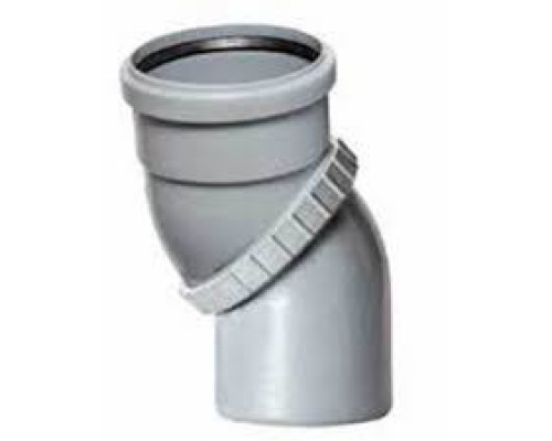 Колено универсальное Ø 110 для внутрен. канализации