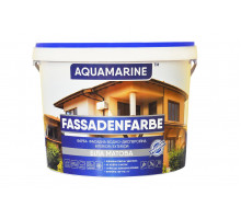 Краска ВД фасадная Fassadenfarbe Aquamarine, ТМ Корабельная 2.5 л/3.5 кг