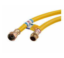 Газовый шланг НВ M1/2" - F1/2" 1200мм, с полиэфирной нитью ТМ Waterstal