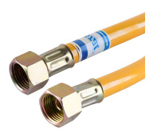 Газовый шланг ВВ M1/2" - М1/2" 2000мм, с полиэфирной нитью ТМ Waterstal