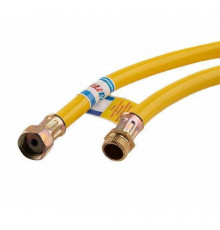 Газовый шланг НВ M1/2" - F1/2" 2000мм, с полиэфирной нитью ТМ Waterstal