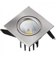 Светильник потолочный точечный квадрат COB LED 3W 6500K 220Lm (белый) 220-240V IP20 - HL6741L