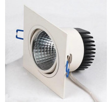 Светильник потолочный точечный квадрат LED 10W 6400K 539Lm (белый) / 220-240V / IP20 - HL6711L Светильник потолочный точечный квадрат LED 10W 6400K 539Lm (белый) / 220-240V / IP20 - HL6711L