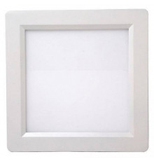 Светильник потолочный точечный квадрат LED 15W 3000K (мат. хром) / 220-240V / IP20 - HL686L
