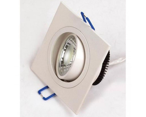 Светильник потолочный точечный квадрат LED 5W 6400K 368Lm (белый) / 220-240V / IP20 - HL6701L Светильник потолочный точечный квадрат LED 5W 6400K 368Lm (белый) / 220-240V / IP20 - HL6701L