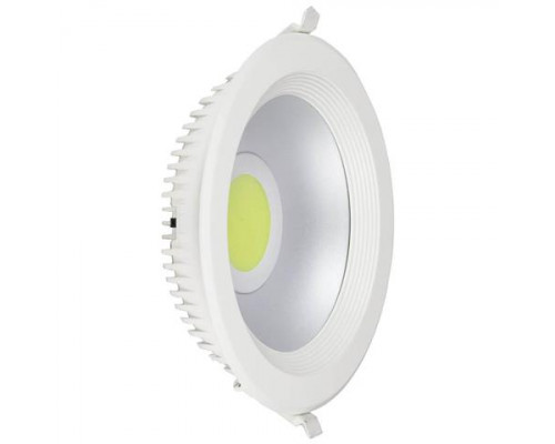Светильник потолочный точечный круг 6" COB LED 20W 4200K 1315Lm (белый) / 220-240V / IP20 - HL697L