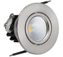 Светильник потолочный точечный круг COB LED 3W 6500K (мат. хром) 220-240V IP20 - HL6731L Светильник потолочный точечный круг COB LED 3W 6500K (мат. хром) 220-240V IP20 - HL6731L