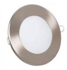 Светильник потолочный точечный круг LED 12W 6000K (мат. хром) / 220-240V / IP20 - HL688L