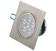 Светильник потолочный точечный круг LED 6W (6*1W) 2700K (chrom + mat/chrom) /220-240V IP20 - HL674L Светильник потолочный точечный круг LED 6W (6*1W) 2700K (chrom + mat/chrom) /220-240V IP20 - HL674L