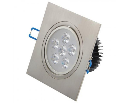 Светильник потолочный точечный круг LED 6W (6*1W) 2700K (chrom + mat/chrom) /220-240V IP20 - HL674L