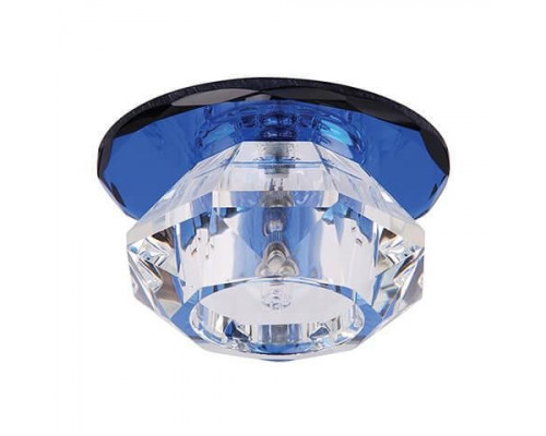 Светильник потолочный точечный Фиолетовый стекло 20W JC G4 220-240V - HL801