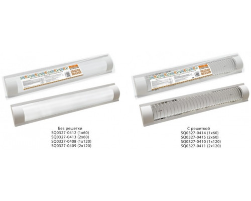 Светильник СПО 3017 под лампу LED Т8/G13 2х120 Народный - TM TDM Светильник СПО 3017 под лампу LED Т8/G13 2х120 Народный - TM TDM