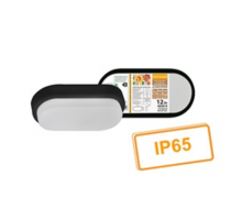 Светодиод. светильник LED ДПП 2802 12Вт 990 лм 4000К IP65 чёр овал 200*100*46 мм Народный - TM TDM Светодиод. светильник LED ДПП 2802 12Вт 990 лм 4000К IP65 чёр овал 200*100*46 мм Народный - TM TDM