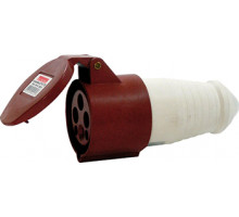 Сил.розетка переносная (корпус термост.самозатух. ПВХ) e.socket.pro.5.32, 5п., 380В, 32А  (225)