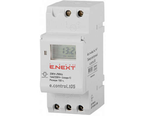 Таймер электронный e.control.t05 - TM E.Next Таймер электронный e.control.t05 - TM E.Next