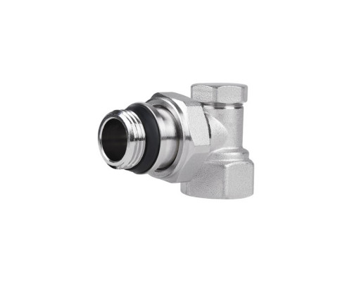 Кран (обратка) для радиатора угловой, с антипротечкой 1/2 SD229W - ТМ SD PLUS Кран (обратка) для радиатора угловой, с антипротечкой 1/2 SD229W - ТМ SD PLUS