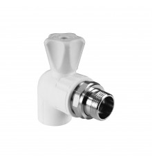 Кран радиаторный D 20x1/2 угловой * TM Kalde