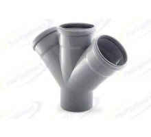 Крестовина кан. PP 110/110/110 *45° (8 шт)
