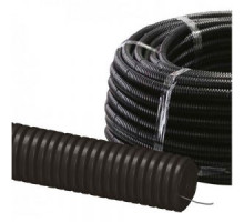 Труба гофрированная T-Plast ПНД черная д.- 32 (бухта 50м.п.)