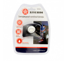 Фонарь налобный, 1 super LED, 3хААА - ТМ Stern