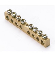 Шина '0' PE 63.12 (латунь) EKF