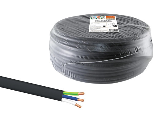 Провод ВВГмб-П нг(А) 3х2,5мм 220/380 (100м.п.)