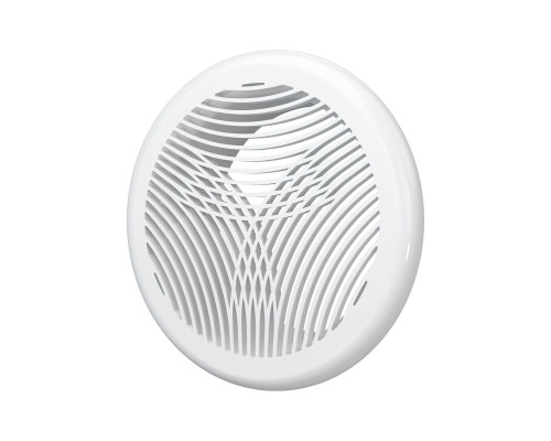 Решетка вентиляционная Круглая разъемная D164мм приточно-вытяжная пластик с фланцем D120мм - TM VE